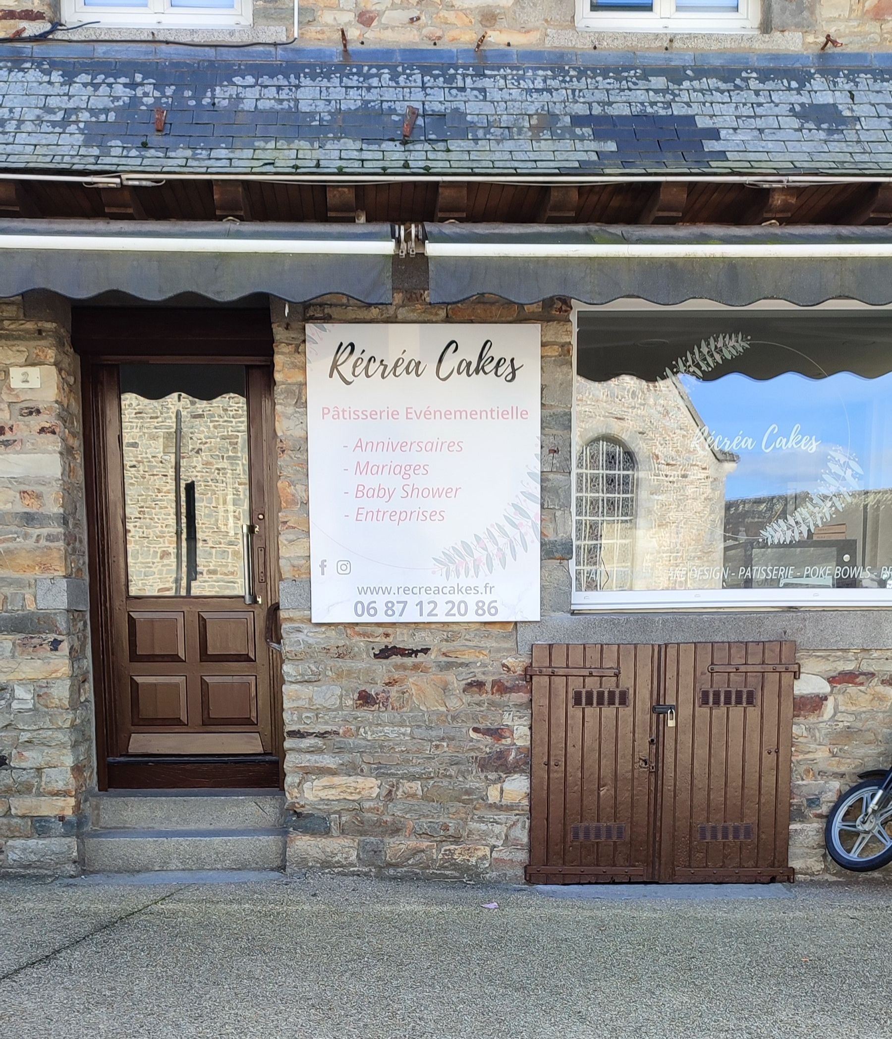 La boutique Récréacakes à La Bouëxière